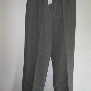 Alfred Dunner Classic Pants.  16.  Gray